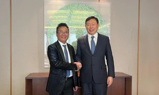 Chủ tịch KBC Đặng Thành Tâm tiếp xúc lãnh đạo các tập đoàn lớn của Hàn Quốc