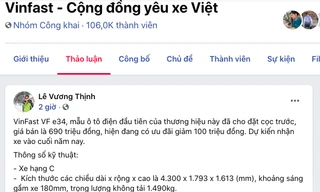 Cộng đồng đua nhau khoe “chứng nhận đặt cọc” xe điện Việt đầu tiên