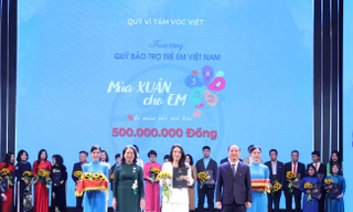 Quỹ vì tầm vóc Việt tài trợ 500 triệu cho chương trình 'Mùa xuân cho em' lần thứ 18