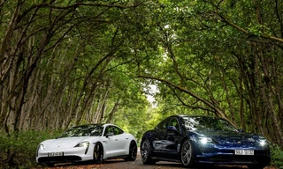 Porsche chính thức ra mắt dòng xe thể thao thuần điện cao cấp Taycan tại Việt Nam