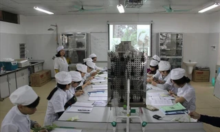 HUBT đầu tư trang bị hiện đại phục vụ ngành đào tạo y, dược. Ảnh: HL