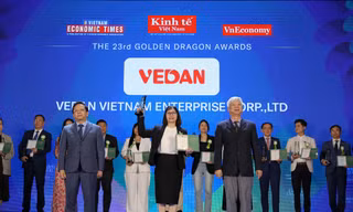 Vedan Việt Nam lần thứ 3 được vinh danh tại giải thưởng Rồng Vàng 2024