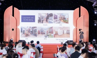 Nhà mẫu tại “tâm điểm thượng lưu” góp phần tăng nhiệt thị trường