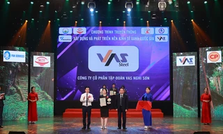 Định hướng 'thép Xanh' từ ngày đầu thành lập, VAS được vinh danh Tập đoàn sản xuất vì môi trường