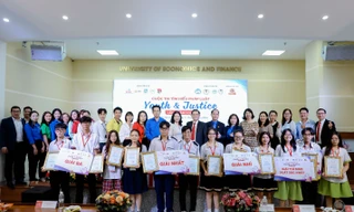 Sân chơi tìm hiểu về pháp luật được kết nối bởi trường đại học và các trường THPT