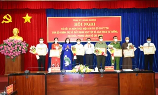 Bình Dương sơ kết 5 năm thực hiện Chỉ thị 05 của Bộ Chính trị