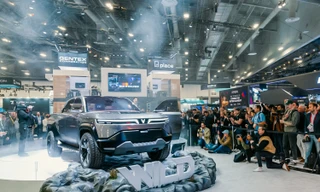 Vinfast giới thiệu mẫu xe ý tưởng dòng bán tải điện - VF Wild