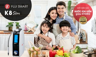 Thiết bị y tế tạo nước uống ion kiềm Fuji Smart K8 Slim mở ra xu hướng bảo vệ sức khoẻ mới tại Việt Nam