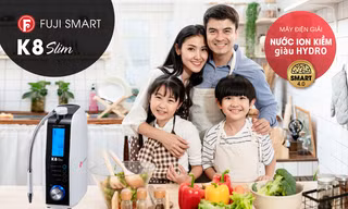 Thiết bị y tế tạo nước uống ion kiềm Fuji Smart K8 Slim mở ra xu hướng bảo vệ sức khoẻ mới tại Việt Nam