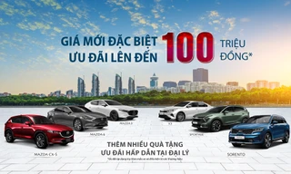 THACO AUTO công bố giá bán mới và tăng ưu đãi cho các dòng xe Kia và Mazda