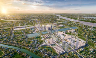 Cận cảnh Trung tâm Hội chợ Triển lãm Quốc gia sẽ hoàn thành vào tháng 7/2025