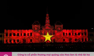 Hoa Sen đồng hành Vietsoftpro tạo nên bữa tiệc 3D Mapping đặc sắc tại TP.HCM