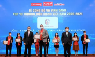 Masterise Homes vào Top 10 Thương hiệu mạnh Việt Nam 2021 trong năm đầu tiên được đề cử