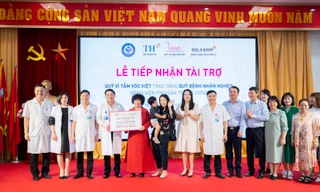 Quỹ Vì Tầm Vóc Việt tài trợ gần 1 tỷ đồng cho Bệnh viện Phụ sản Trung ương