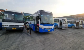 TKV nâng cao chất lượng phục vụ, đảm bảo an toàn đưa đón thợ mỏ