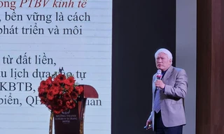 PGS. TSKH Nguyễn Chu Hồi: 'Khánh Hòa hướng tới một nền kinh tế biển xanh, bền vững'