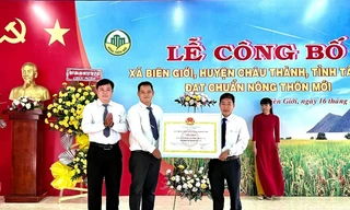 Tây Ninh phấn đấu hoàn thành mục tiêu xây dựng nông thôn mới