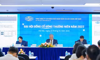 Vinaconex chia cổ tức bằng tiền mặt