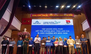 Hòa Phát hỗ trợ đồng bào tỉnh Lào Cai bị ảnh hưởng bởi bão Yagi