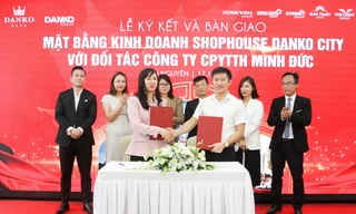 Chính thức ký kết và bàn giao mặt bằng kinh doanh shophouse Dank City 