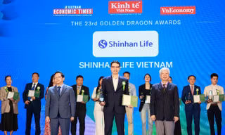 Shinhan Life Việt Nam nhận giải thưởng Rồng Vàng 2024
