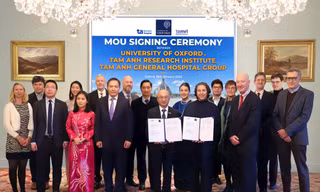 Đại học Oxford và Viện Nghiên cứu, Bệnh viện Tâm Anh ký hợp tác song phương