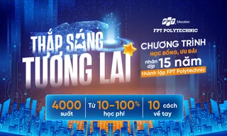 4.000 suất học bổng, ưu đãi từ FPT Polytechnic, suất lớn nhất trị giá 100% học phí
