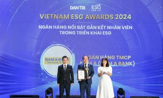 Nam A Bank nhận giải thưởng Vietnam ESG Awards