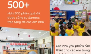 Cùng Samtec Việt Nam lan tỏa những giá trị tốt đẹp tới cộng đồng