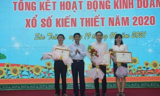 Xổ số kiến thiết Sóc Trăng nộp ngân sách 1.371 tỉ đồng