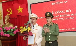 Bổ nhiệm Cục trưởng Cục An ninh điều tra, Bộ Công an