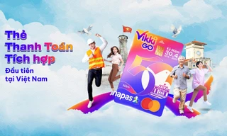 Hoàn tới 50% cho chủ thẻ Thanh toán tích hợp đầu tiên tại Việt Nam - VikkiGO