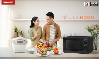 Sharp - thương hiệu đồ gia dụng uy tín và chất lượng cho căn bếp việt 