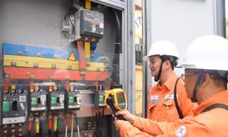 EVNHANOI đảm bảo điện an toàn và ổn định tại các điểm thi tốt nghiệp THPT