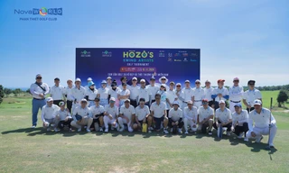 Sao Việt khuấy đảo giải Golf 'Hò Dô Swing Artist Golf Tournament'