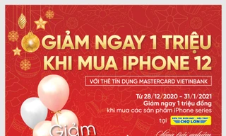 Ưu đãi mịn săn 'táo' xịn cùng thẻ tín dụng quốc tế VietinBank Mastercard