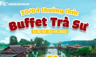 Trà Sư “đại tiệc buffet” tưng bừng đón lễ 30/4 - 1/5