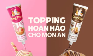 Ông Thọ sáng tạo đổi mới với dòng sản phẩm Topping từ sữa vị Sô cô la & Dâu