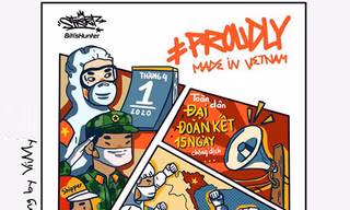 Biti’s thực hiện dự án sáng tạo ‘Proudly Made In VietNam – vẽ lên tự hào Việt Nam’