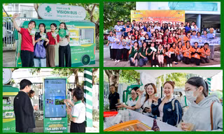 Bệnh viện Mắt Sài Gòn Sông Hàn tiếp sức hơn 2,000 tân sinh viên ngày đầu đến trường