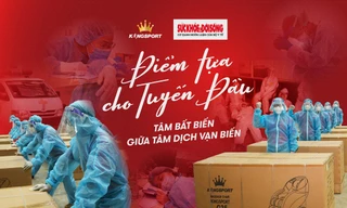 Kingsport trao 800 triệu đồng quà và tiền mặt tiếp sức y bác sĩ tuyến đầu chống COVID-19