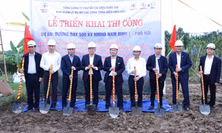 Triển khai thi công đồng loạt các dự án đường dây 500kV mạch 3 