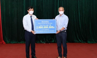 Dược Hậu Giang tiếp tục ủng hộ 2 tỷ đồng cùng Bộ Y tế mua vaccine phòng chống Covid-19