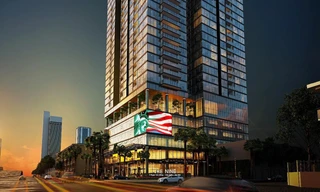 Sống đẳng cấp trong Tòa căn hộ kính tràn phong cách Mỹ