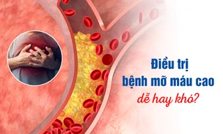 Điều trị bệnh mỡ máu cao dễ hay khó? 