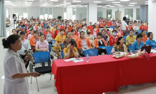 Gần 1.800 NLĐ được truyền thông về chăm sóc sức khỏe trong tháng 6.2020 tại Hải Phòng