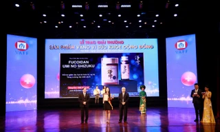 Fucoidan Umi No Shizuku 3 năm liên tiếp đạt giải thưởng Sản phẩm Vàng vì sức khỏe cộng đồng
