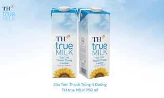 Sữa thanh trùng ít đường TH true MILK – lựa chọn thông minh cho sức khỏe cả gia đình