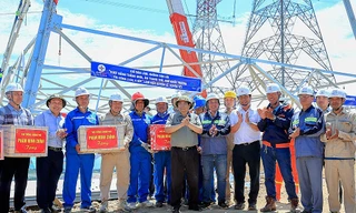 Dự án đường dây 500kV mạch 3: Hoàn thành nhiều hạng mục khó