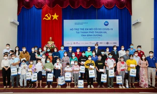 P&G Việt Nam tiếp tục đồng hành cùng tỉnh Bình Dương hỗ trợ trẻ em mồ côi do Covid-19